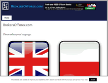Tablet Screenshot of brokersofforex.com